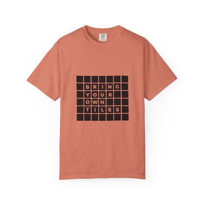 BYOT - Unisex Tee - Text Tile Type - CC