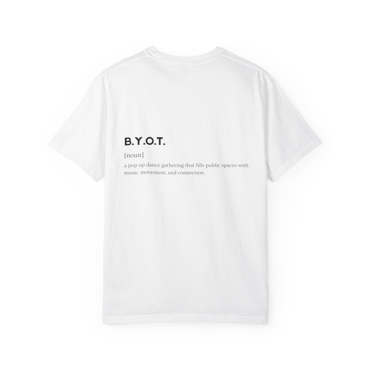 BYOT - Unisex Tee - Text Tile Type - CC