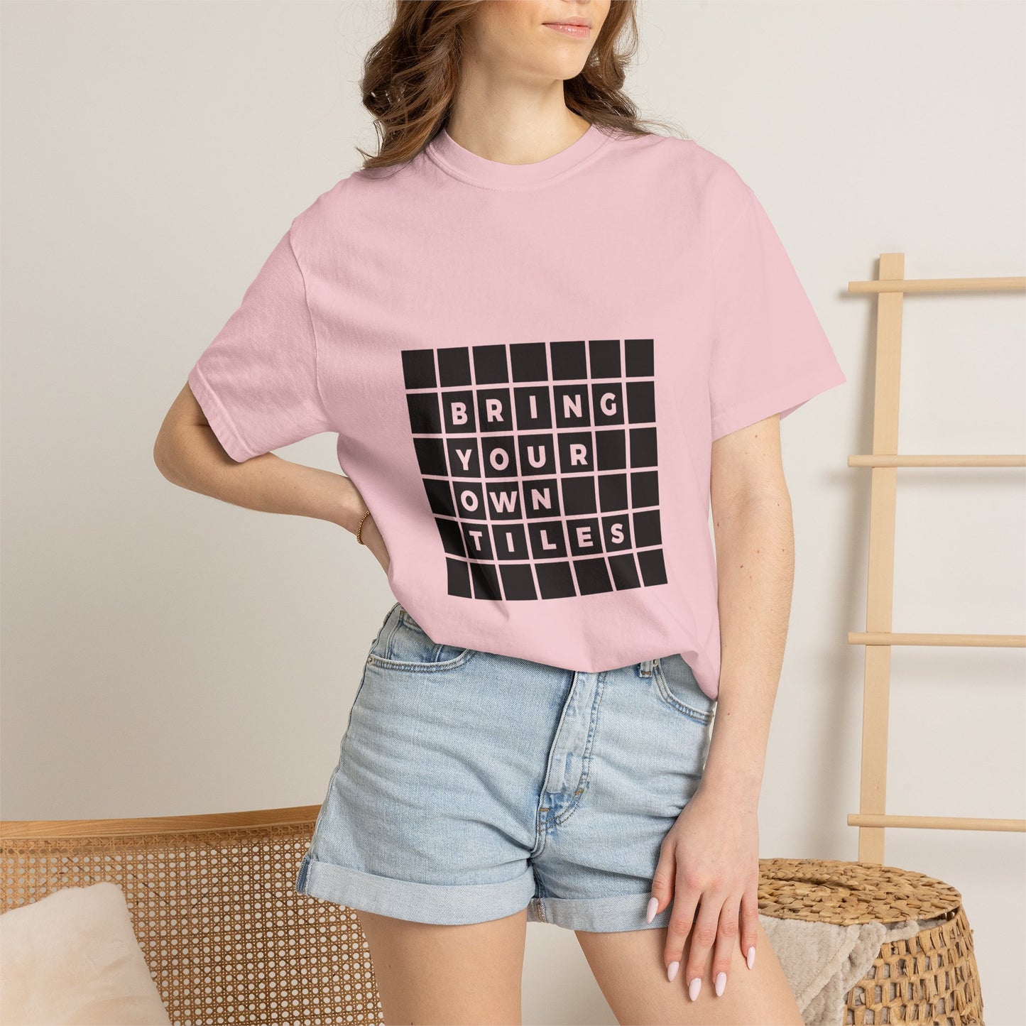 BYOT - Unisex Tee - Text Tile Type - CC
