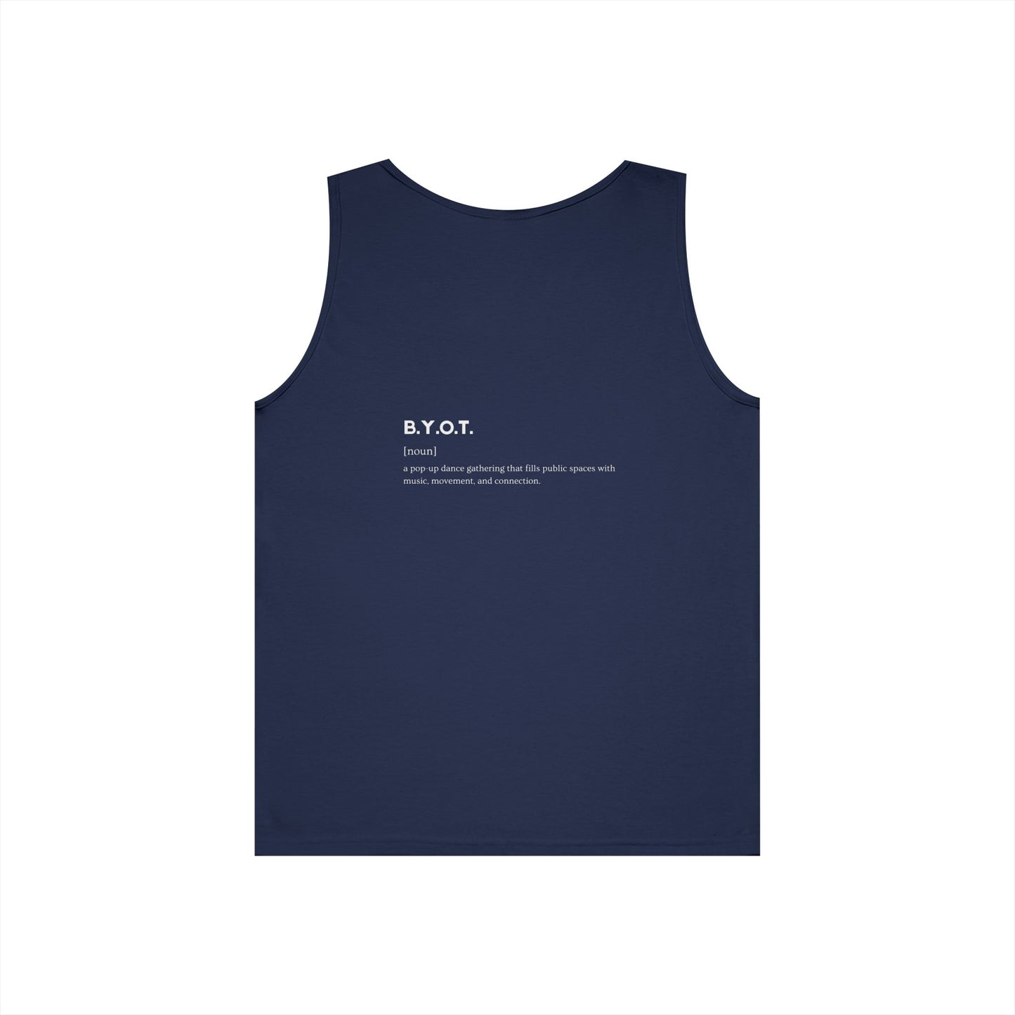 BYOT - Perspective - cotton tank - unisex