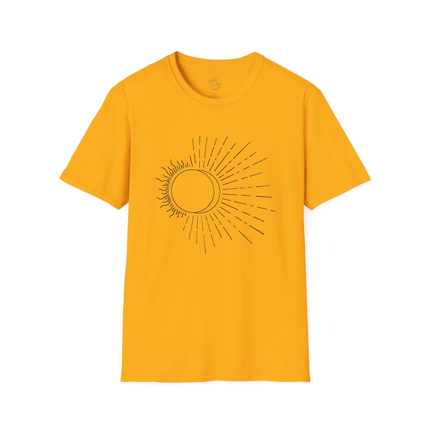 Solar Eclipse - Sun Beams -  T-Shirt