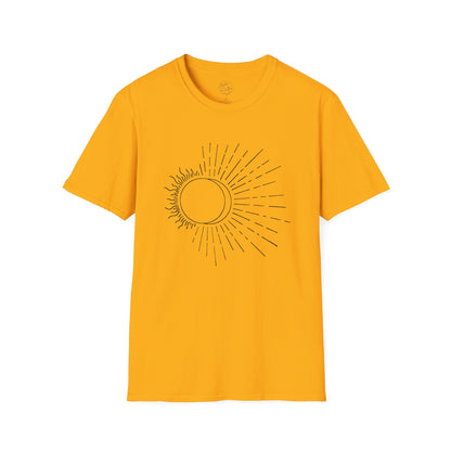 Solar Eclipse - Sun Beams -  T-Shirt