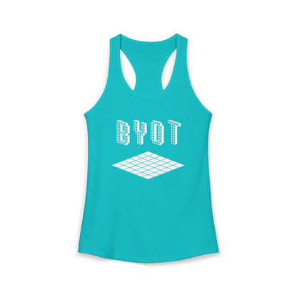 BYOT Women's Racerback Tank - Perspective
