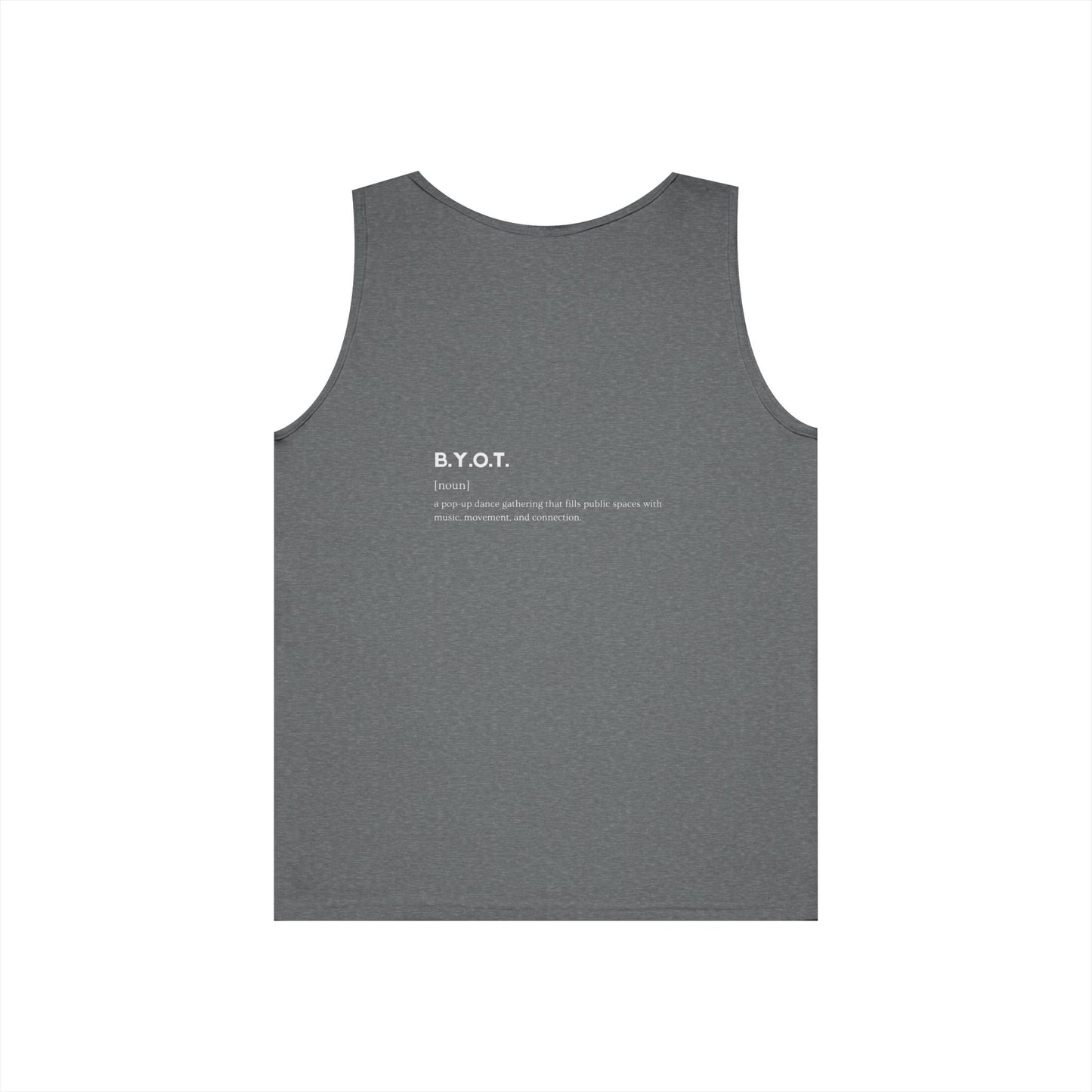 BYOT - Perspective - cotton tank - unisex