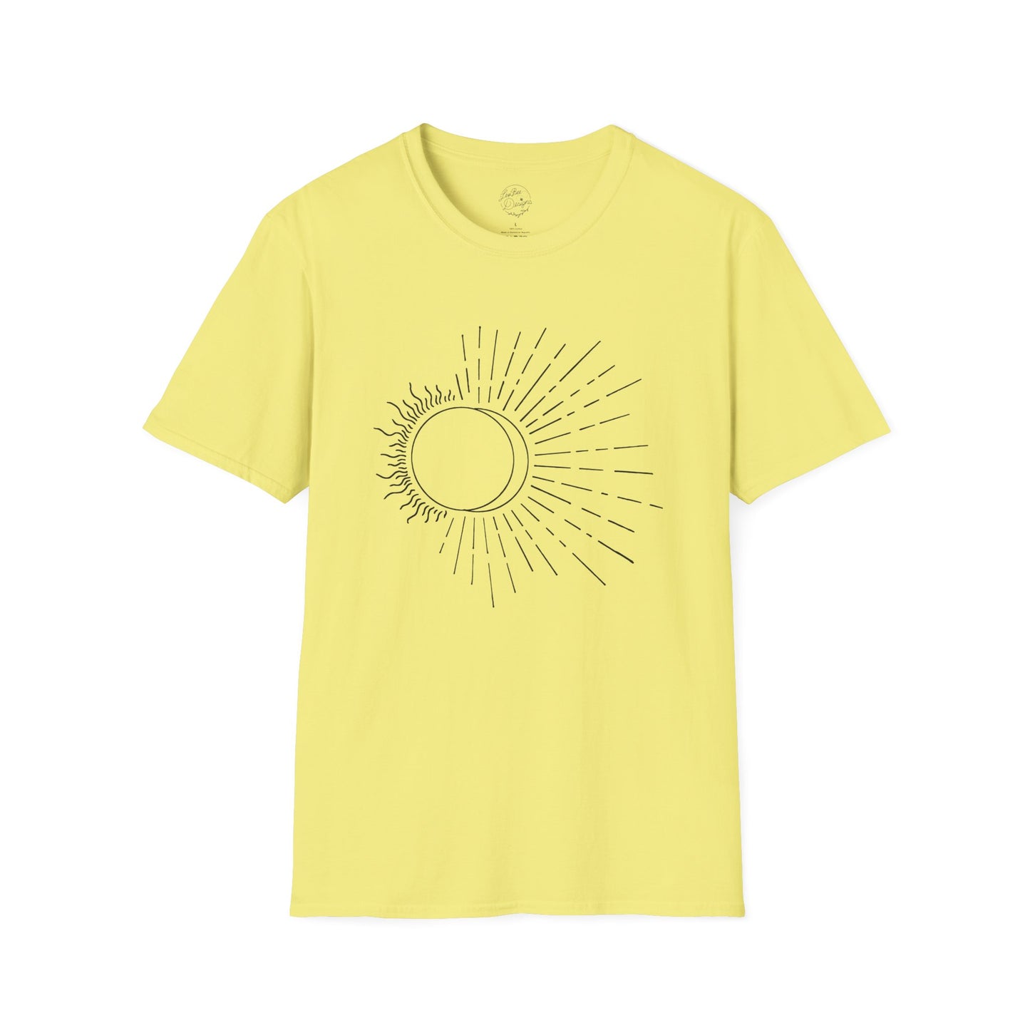 Solar Eclipse - Sun Beams -  T-Shirt