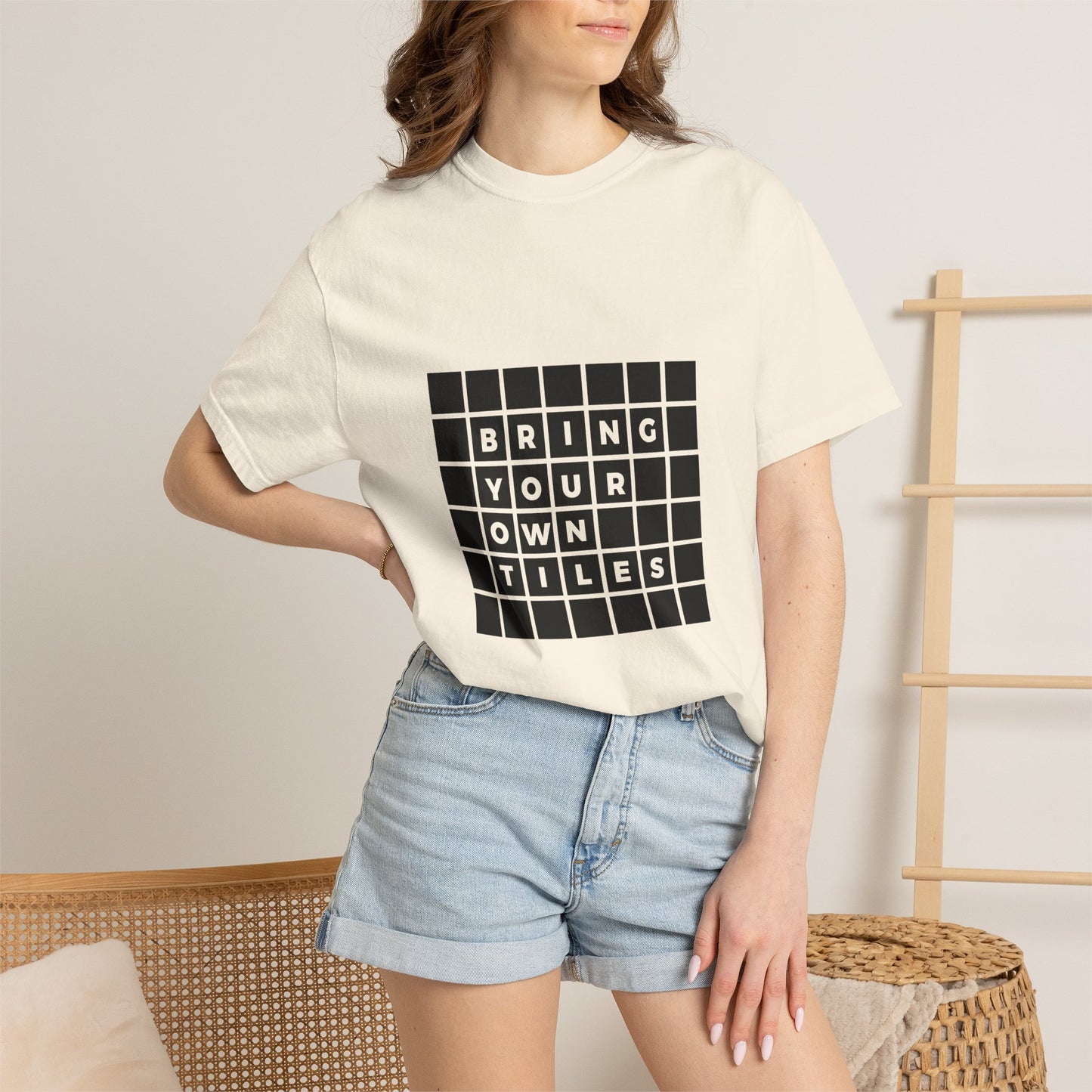 BYOT - Unisex Tee - Text Tile Type - CC